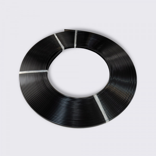 Rollo difusor PC ignífugo 30m negro translúcido