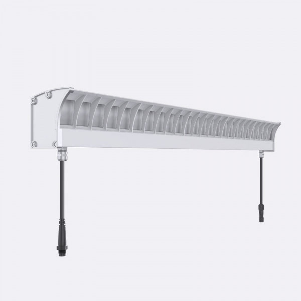 BALTICO- Foco Proyector LED Lineal Enlazable 5000K, IP65, 150 Lum/W, Garantía de 5 Años