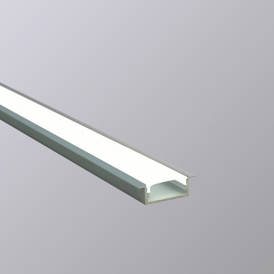 MEROPE | Perfil Empotrable Aluminio Doble Ancho