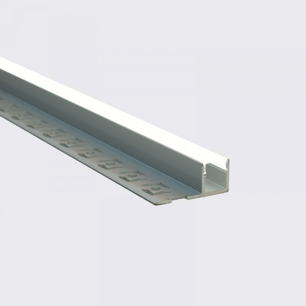 SARGAS –Perfil de Aluminio Arquitectónico Anch.32.4 x Alt.13.3 mm para Tira LED, Difusor PC, 2 metros
