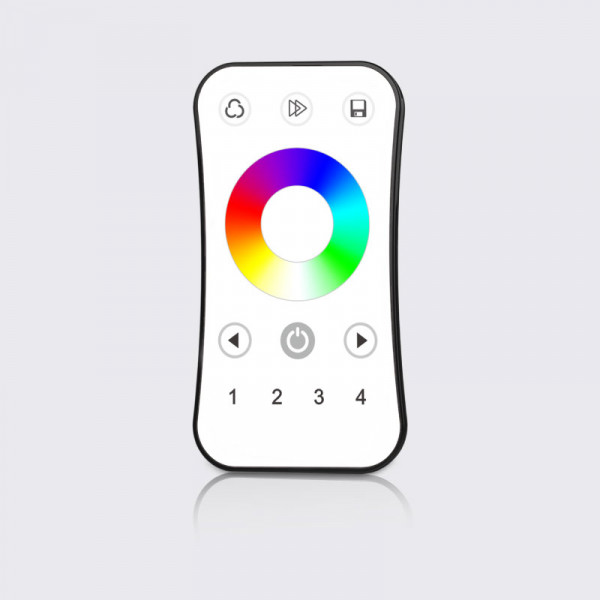 MANDO – Control remoto, RGB dimable, 4 zonas para Tiras Led