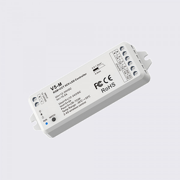 CONTROLADOR - RGB+CCT RF para Tiras LED 12-24V