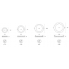DOWNLIGHT - BEECKY R - BLANCO